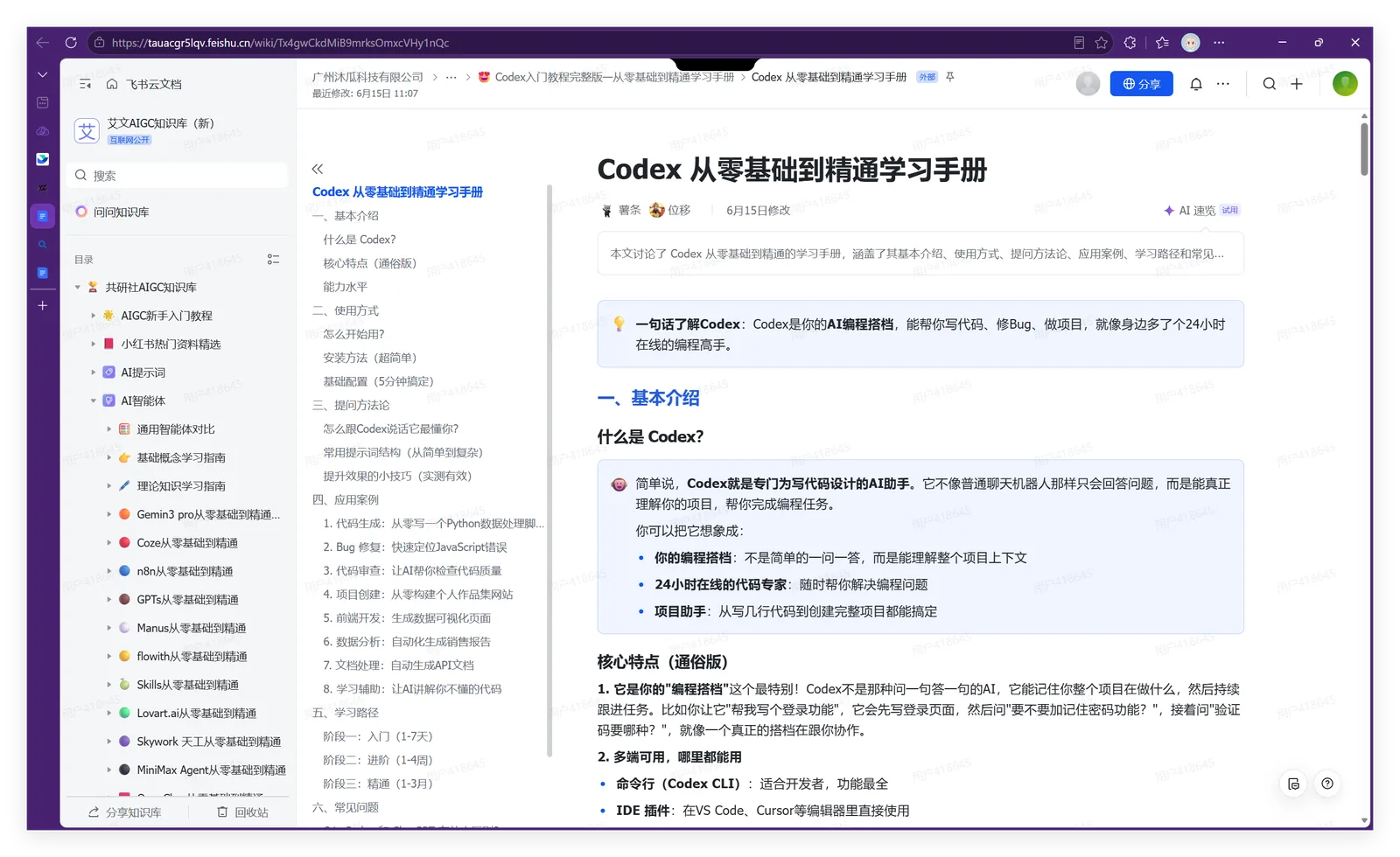 Codex第一节——从零到入门